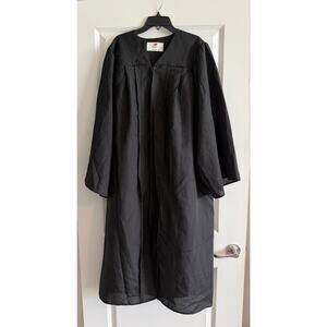 Black Graduation Gown My Grad Day 48” for height 5’3 - 5’5 excellent Condition